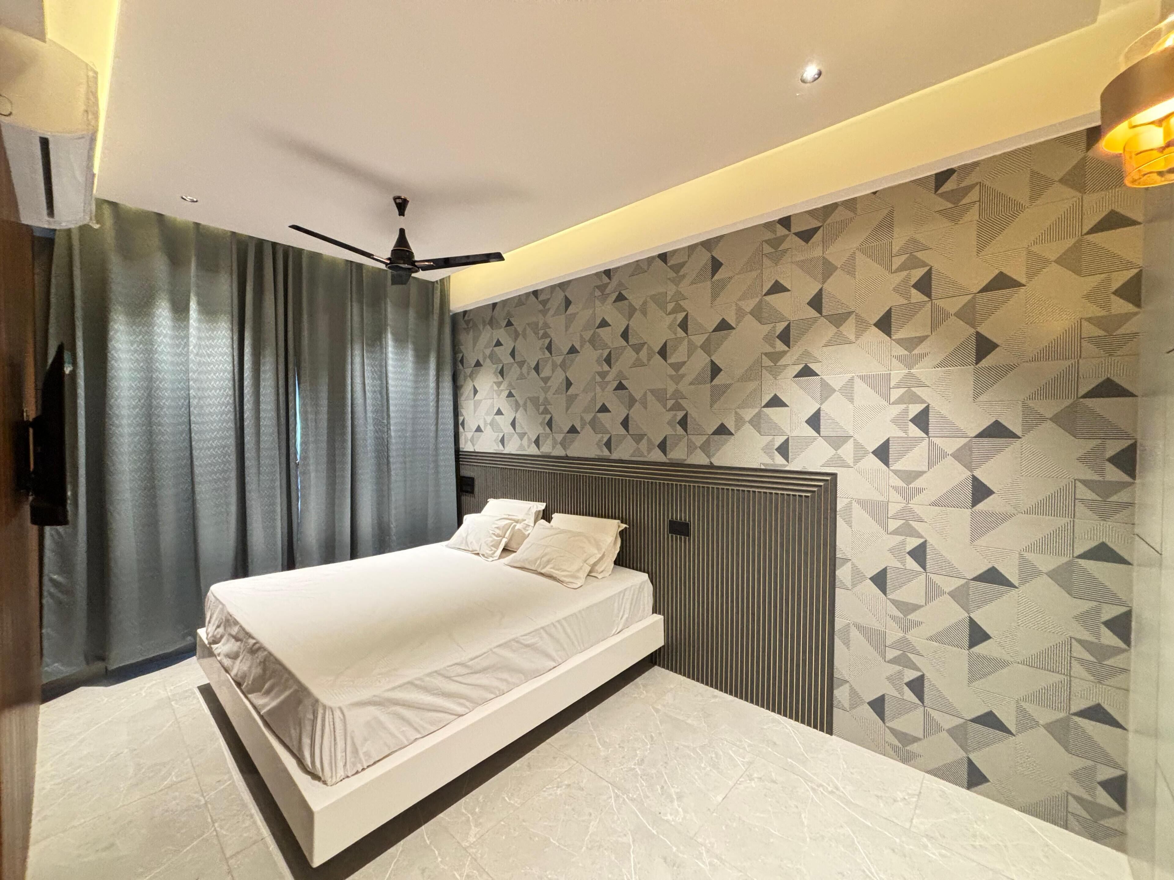 Dobbeltrom – premium, aircondition | Wi-fi (mot et tillegg) og sengetøy