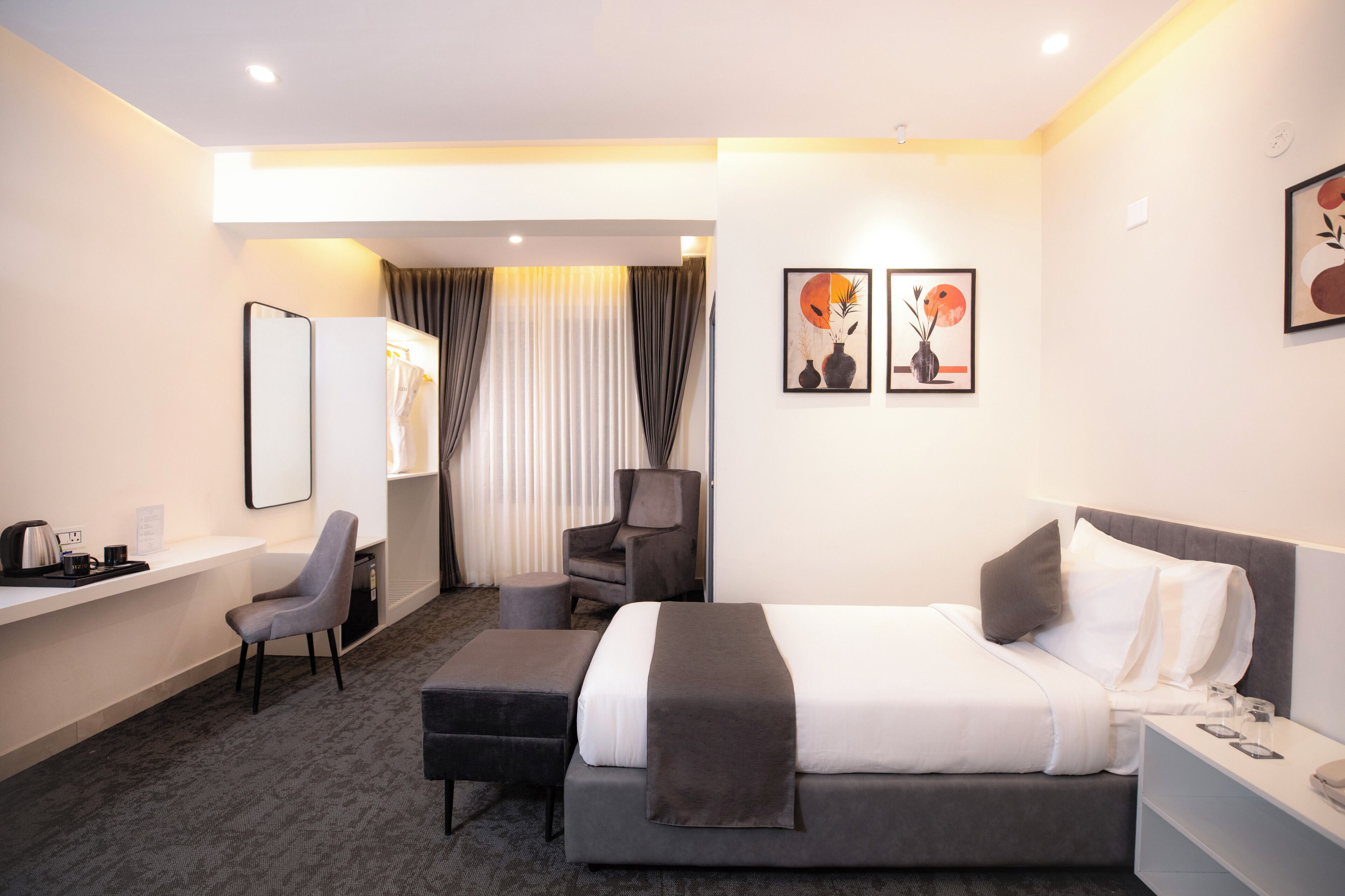 Premium Double Room, 1 Double Bed, Non Smoking, City View | Free WiFi