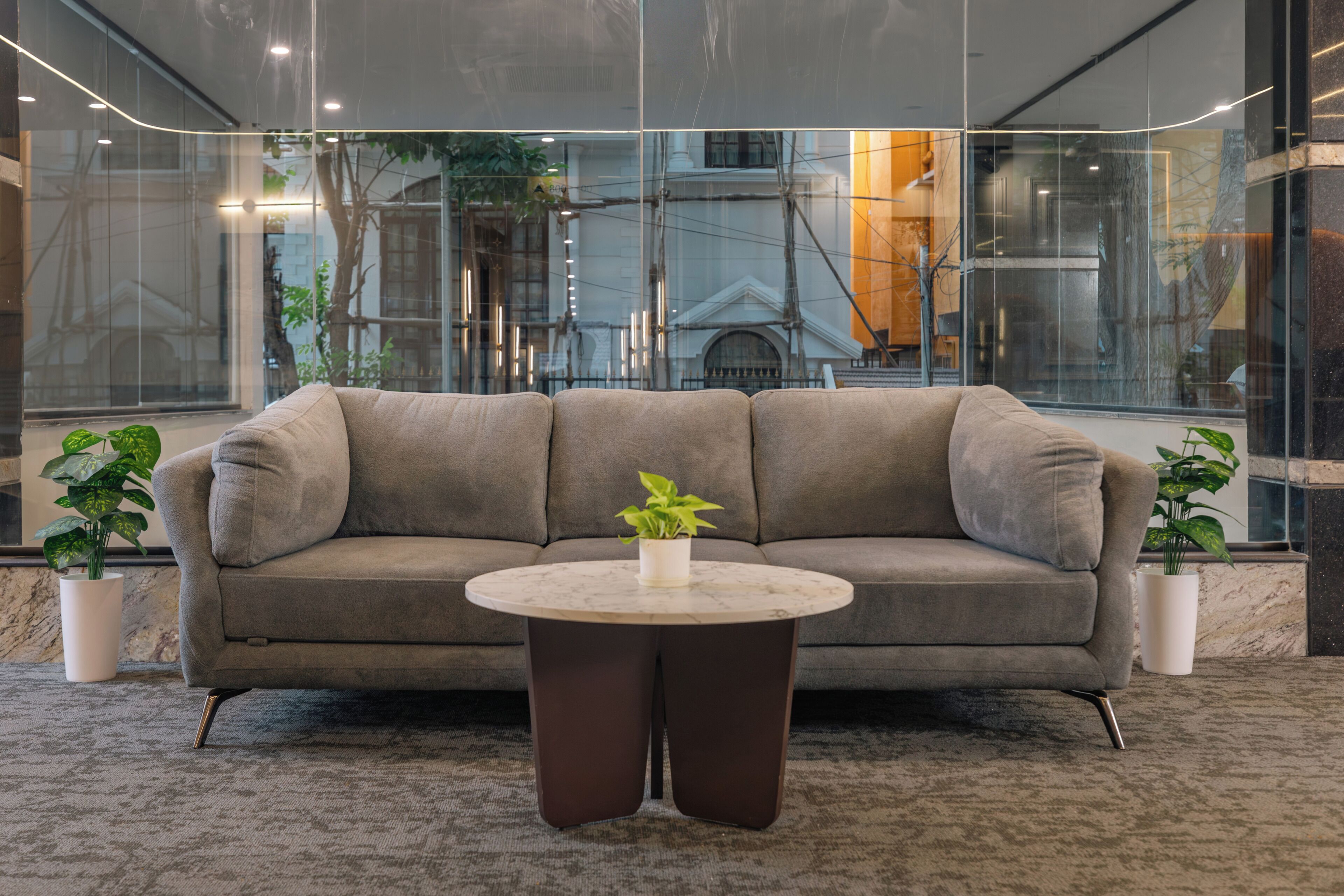 Khu tiếp khách ở sảnh