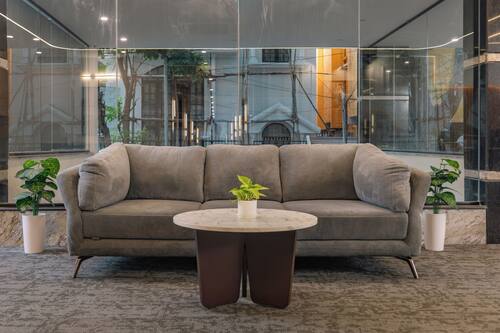 Lobby sitting area