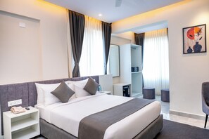 Premium Double Room, 1 Double Bed, Non Smoking, City View | Free WiFi - U By Z Hotels Brookfield (Bengaluru)