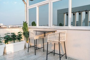 Terrasse sur le toit