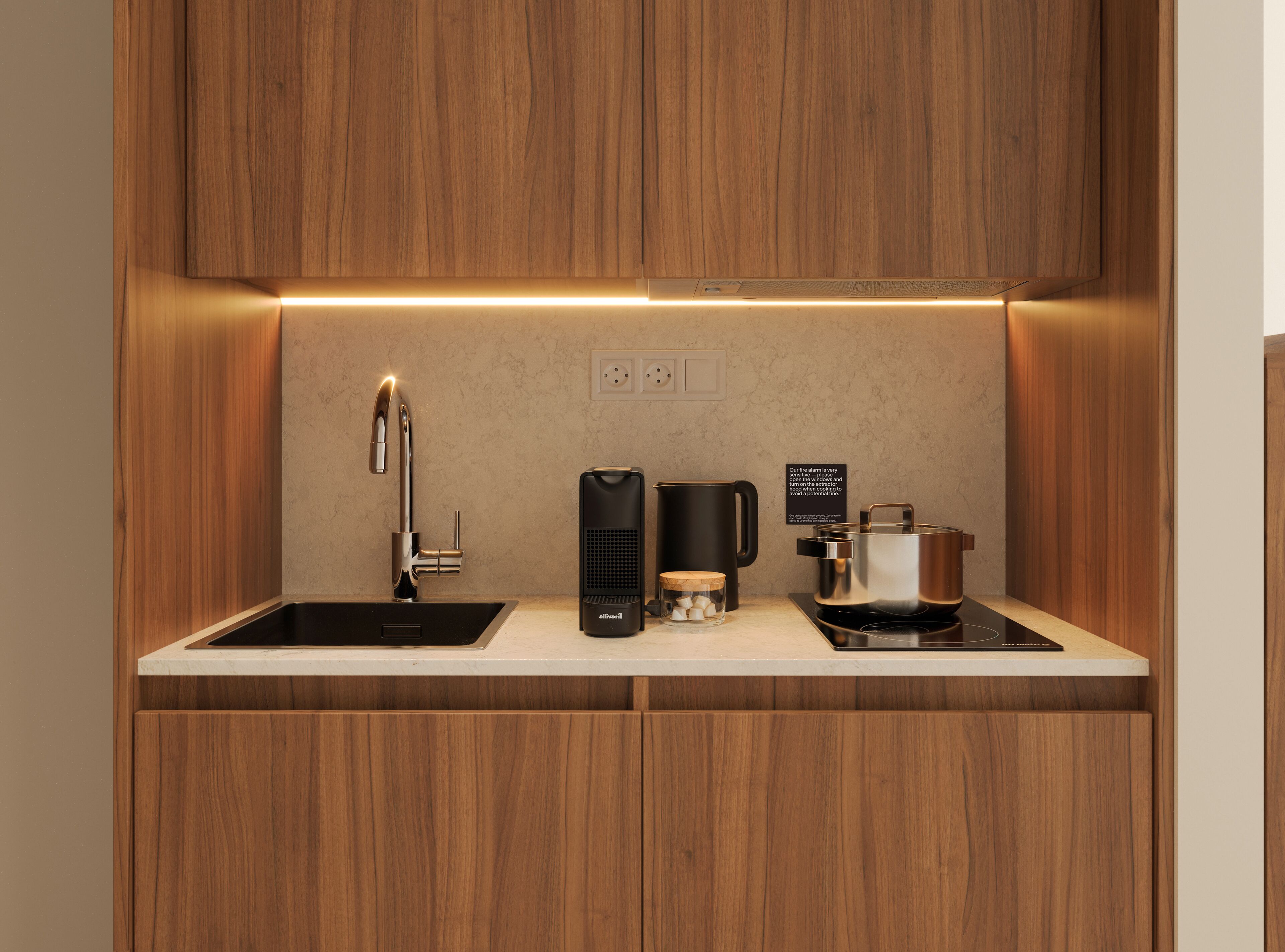 Private kitchenette