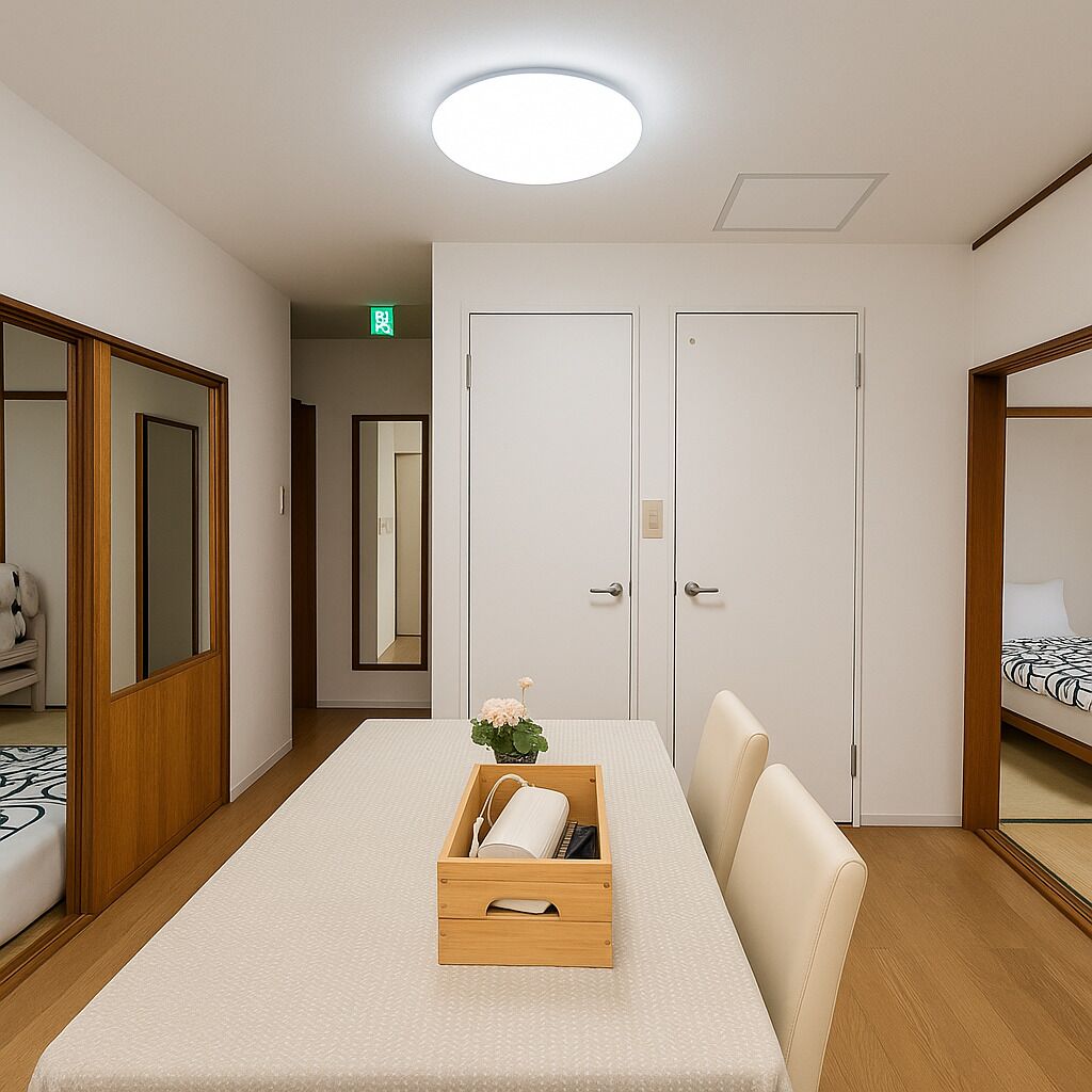 Maison Familiale, vue cour intérieure