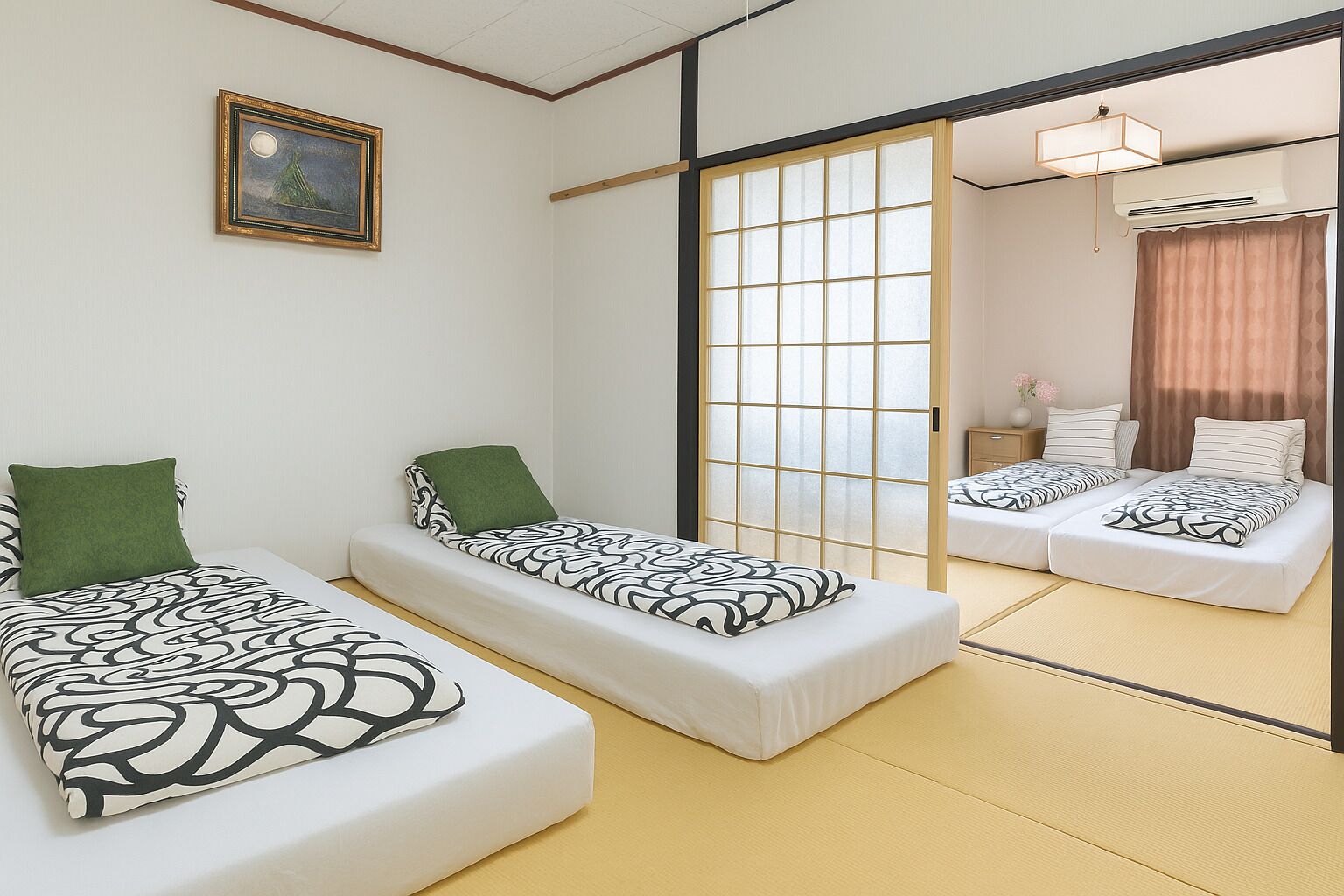 Chambre quadruple de style japonais