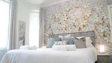 Chambre Supérieure Double ou avec lits jumeaux, vue jardin