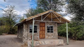 Standardværelse med 2 enkeltsenge - udsigt til have | Udendørsområde