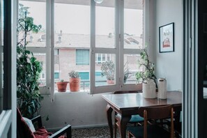 Apartment, Balkon, Stadtblick | Speisen