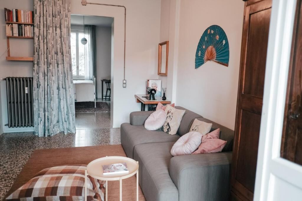 Apartment, Balcony, City View | Living area