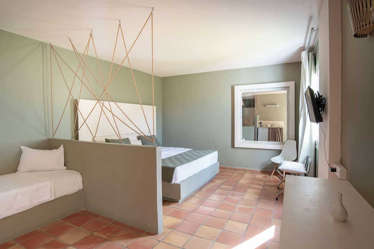 In-room safe, desk, laptop workspace, blackout curtains