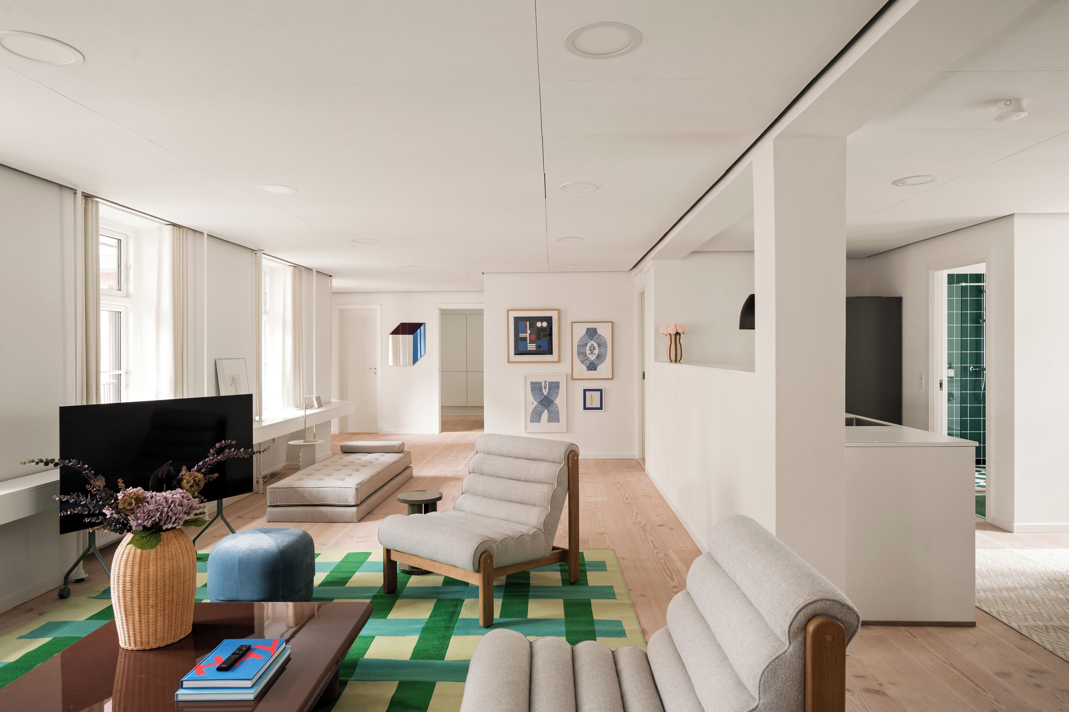 Apartamento superior | Área de estar