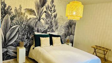 3 dormitorios, tabla de planchar con plancha, wifi y ropa de cama