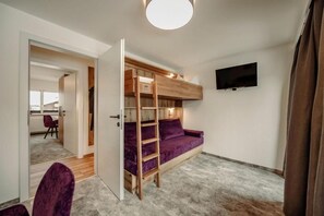 Familiensuite Vogelnest | Área de sala de estar