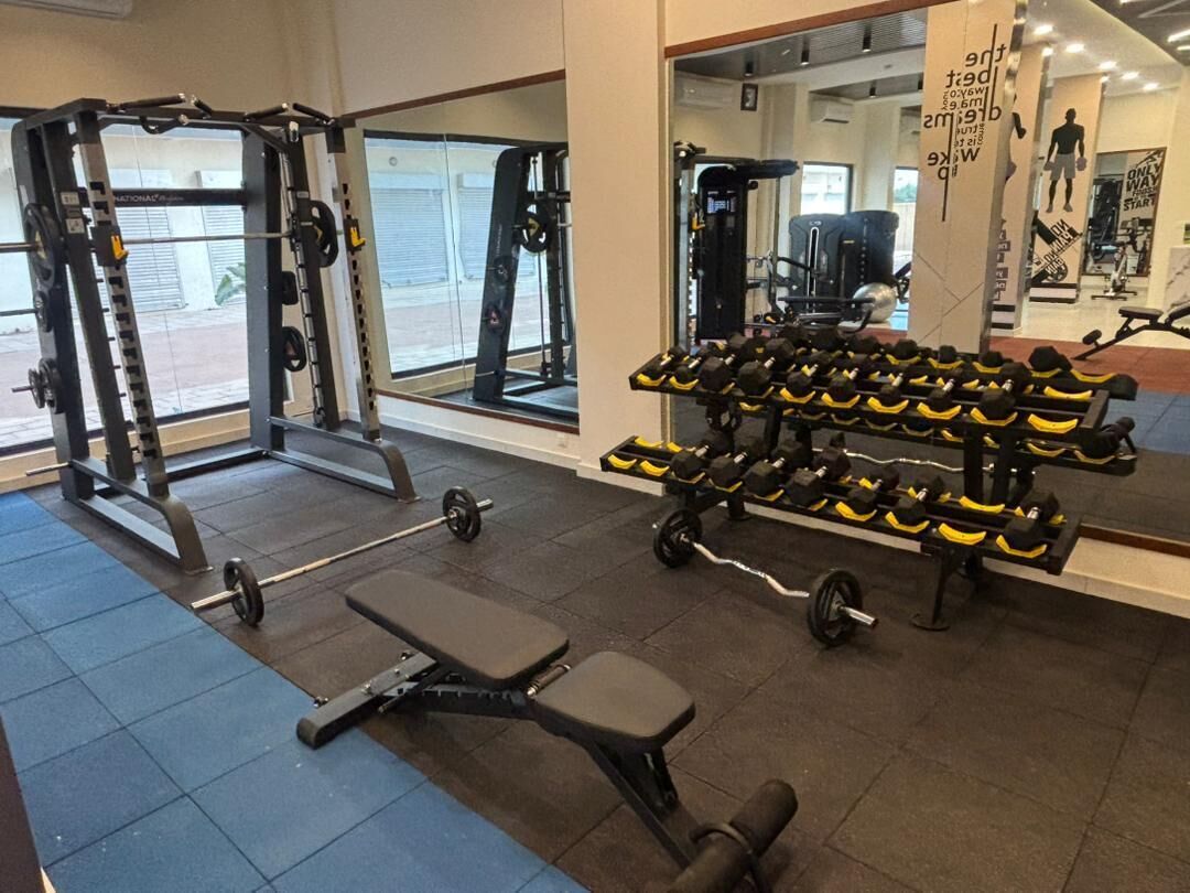 Family Apartment, Balcony, Bay View | Fitness facility