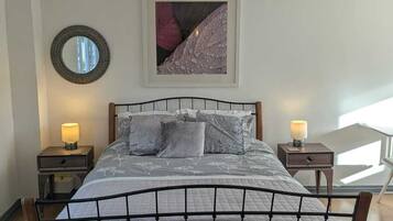 Desk, iron/ironing board, travel crib, WiFi