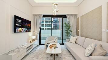 Apartment, Balcony | Living area