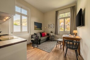 Apartment, Valley View, Mezzanine | Private kitchen - Teinach Suites - Villa Wilhelmshöhe (Bad Teinach-Zavelstein)