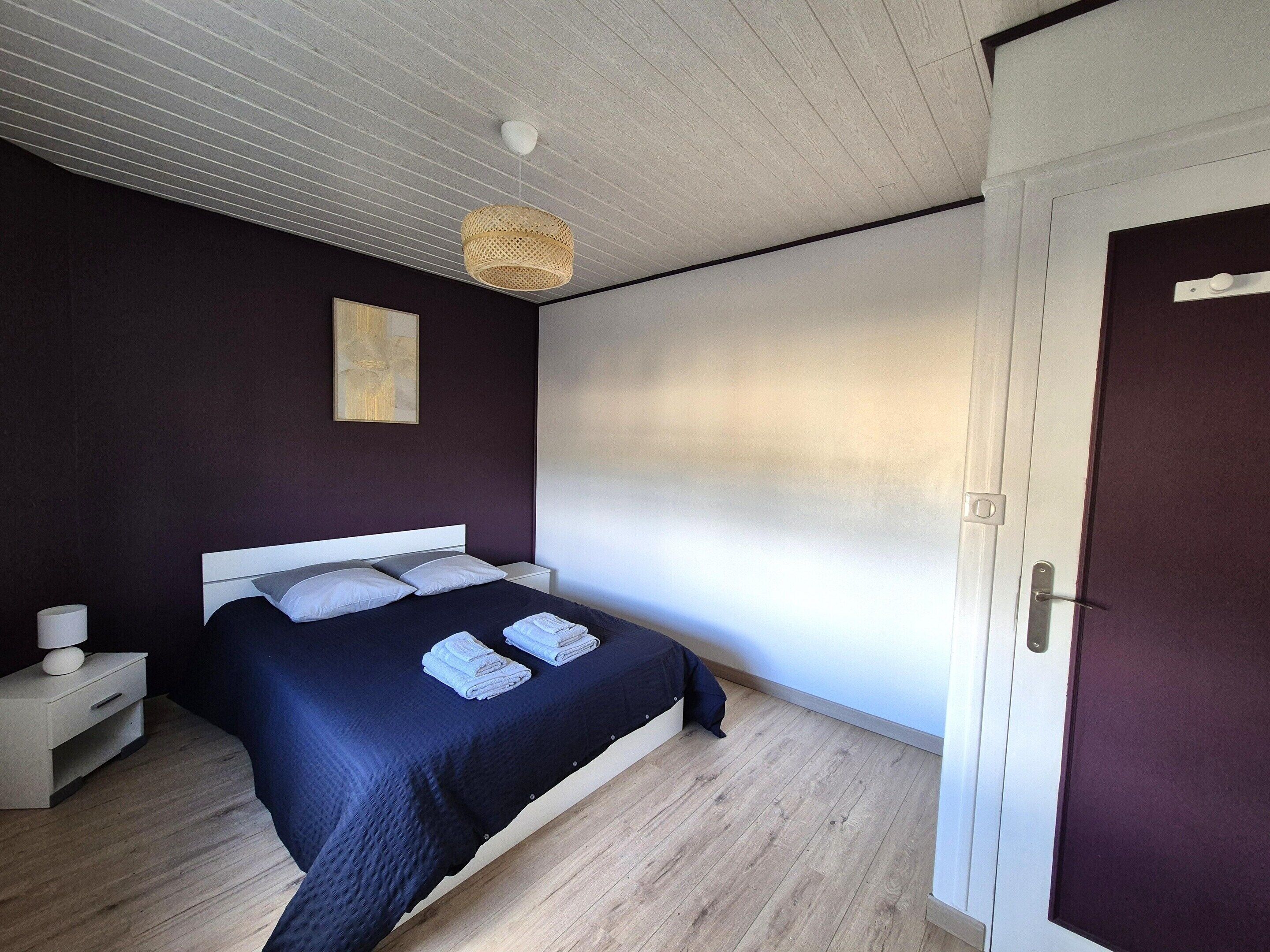 3 habitaciones y ropa de cama 