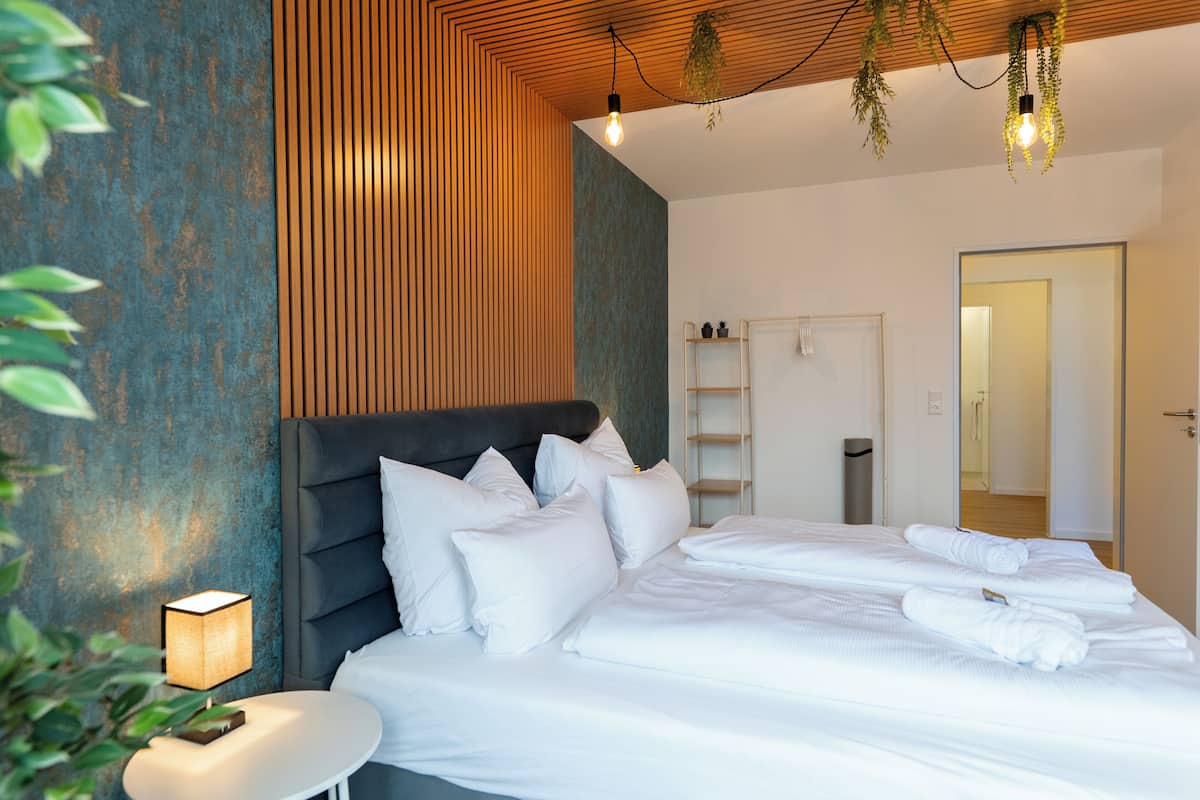 Grand Duplex, 2 Bedrooms, Kitchen, City View | Blackout curtains, free WiFi