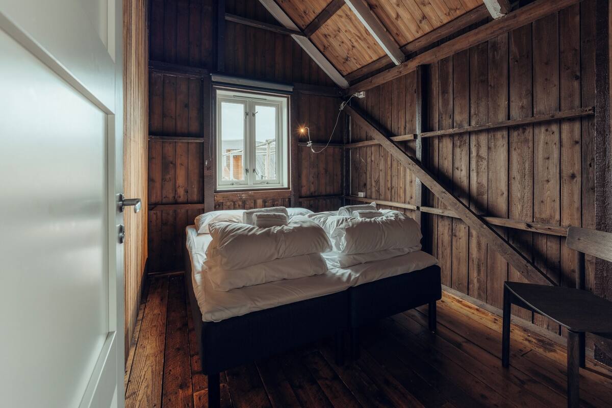 Cabaña, 2 habitaciones, vistas al mar (Nordbua #4) | Tabla de planchar con plancha y wifi gratis