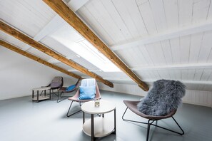 Cabane, 2 chambres, vue mer (Sørbua #1) | Coin séjour