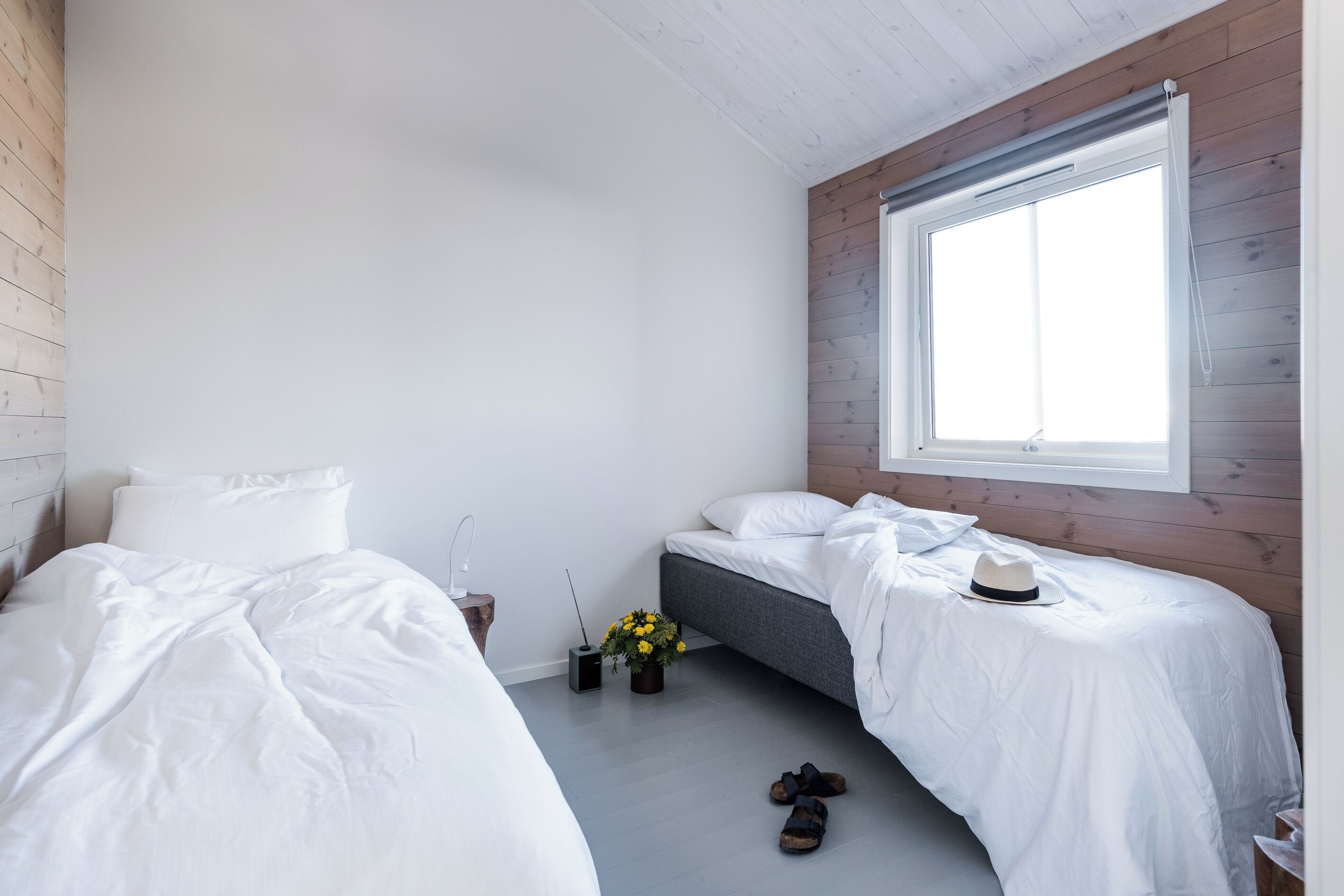 Cabaña, 2 habitaciones, vistas al mar (Strømøybua #2) | Tabla de planchar con plancha y wifi gratis