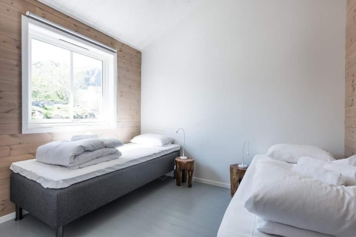 Chambre Familiale avec lits jumeaux, patio, vue océan | Fer et planche à repasser, Wi-Fi gratuit