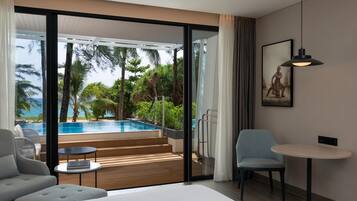 Superior Room, Oceanfront (With Pool) | Minibar, in-room safe, desk, soundproofing