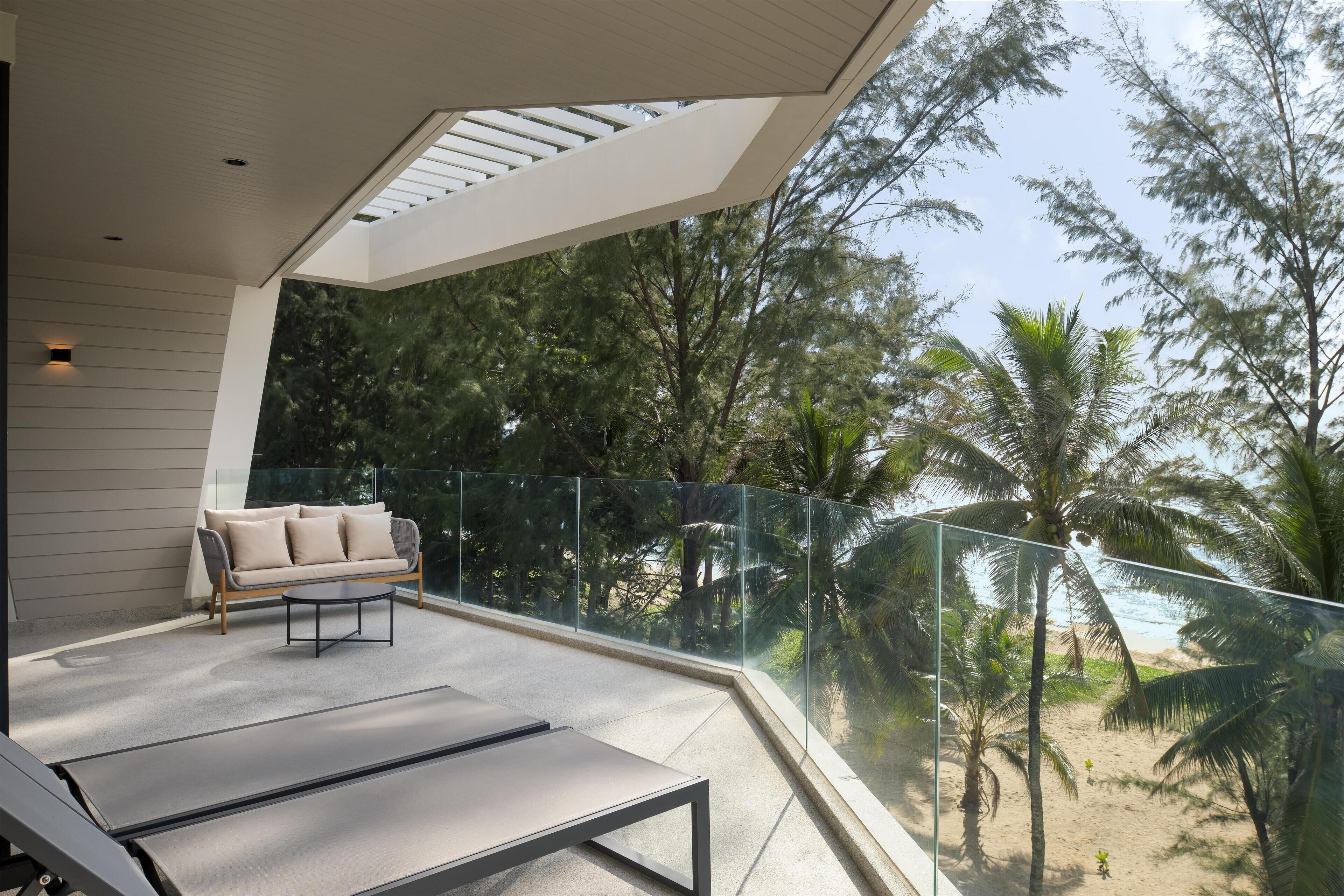 スイート バルコニー オーシャンフロント | ミニバー、セーフティボックス (室内)、防音  設備、可動式ベッド