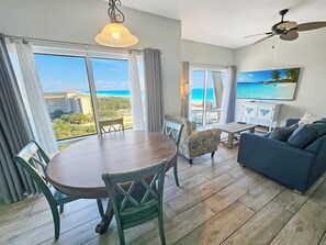 TV - 16th-Floor Gulf Views | Luau 7609 | Optional Studio Add-On NEW Listing (Miramar Beach)
