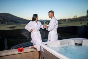 Bain à remous extérieur