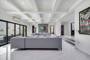 Luxury Villa, Sea View | Living area - Marbella Lane - PrimeVilla n Modern Home (Cabo San Lucas)