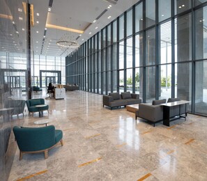 Lobby - Luxury 3BR Serviced Apartment At Aeon Tower (6th of October City)