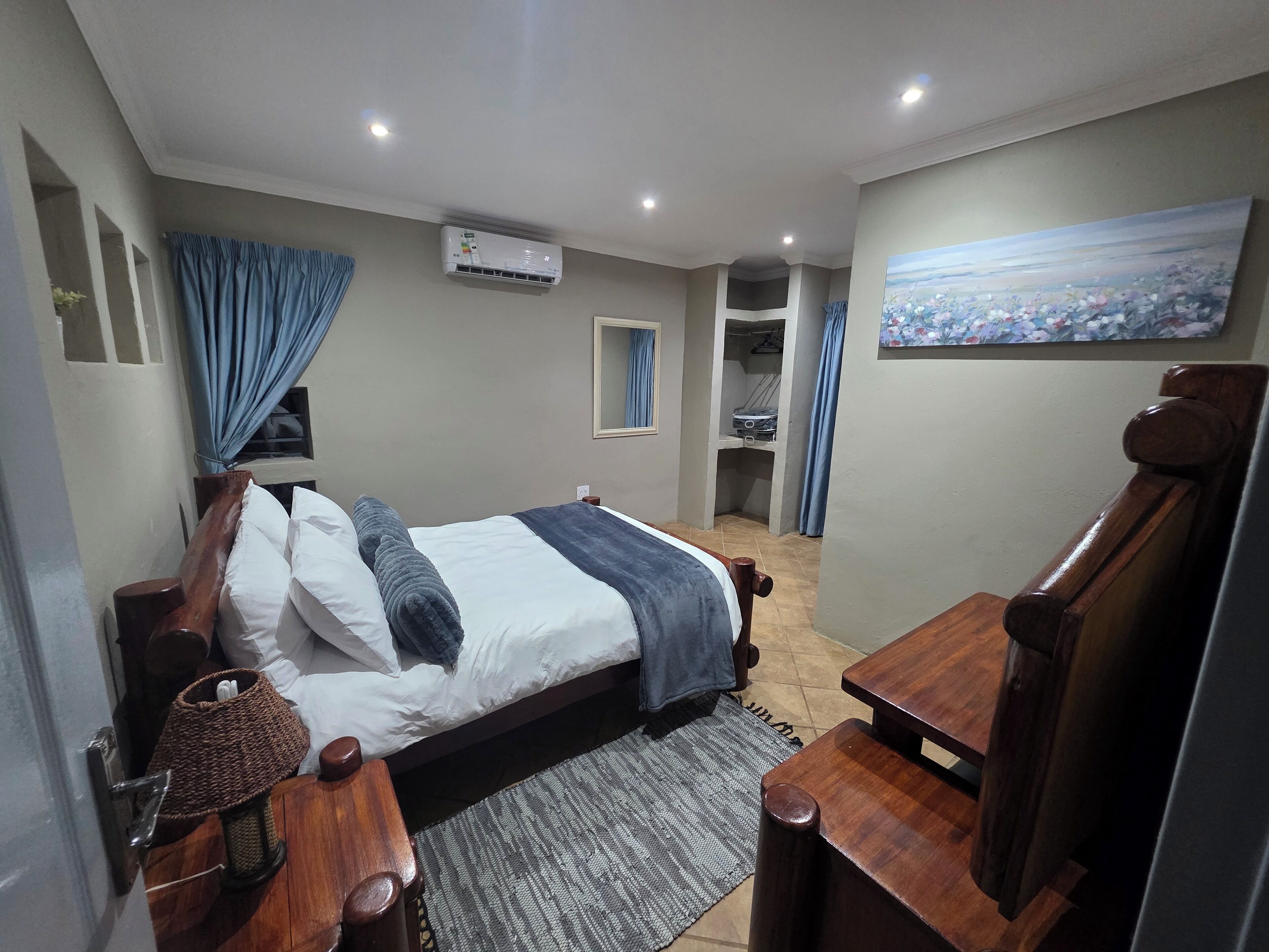 Superior-chalet, näköala puutarhaan | Työpöytä, kannettavalle tietokoneelle sopiva työtila