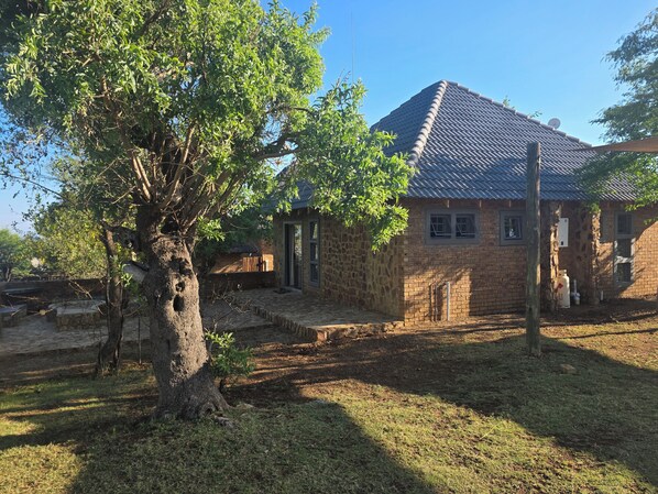 Superior-chalet, näköala puutarhaan | Ulkopuoli