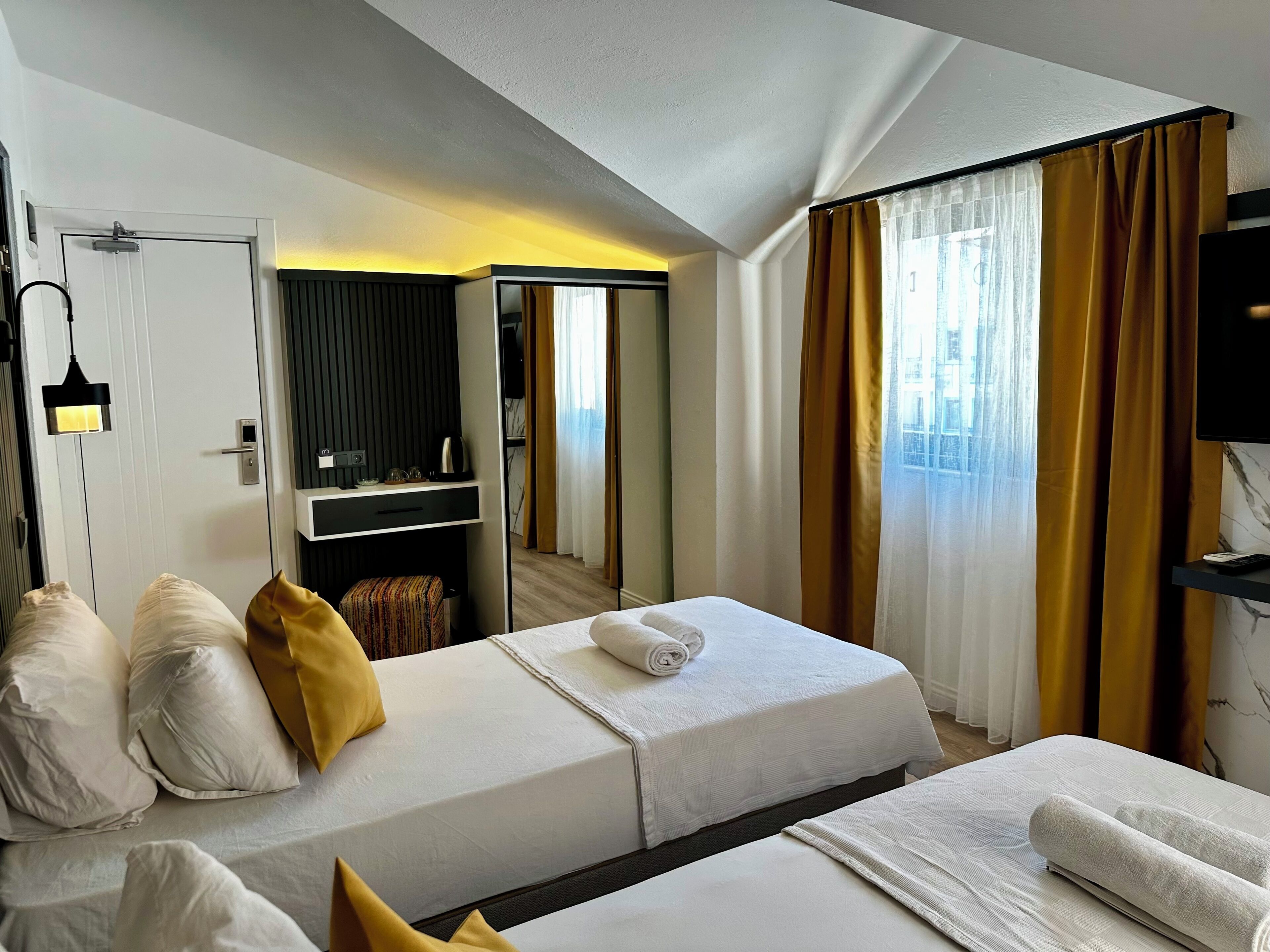 Economy-Zimmer, 2 Einzelbetten