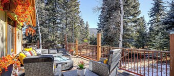 Hike, Bike & Ski: Evergreen Home w/ Game Room!