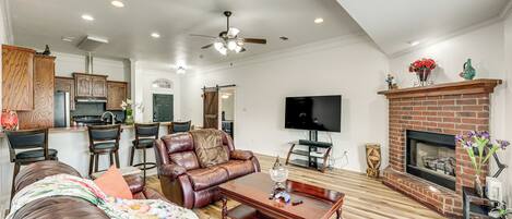 Overnatningsstedets facade