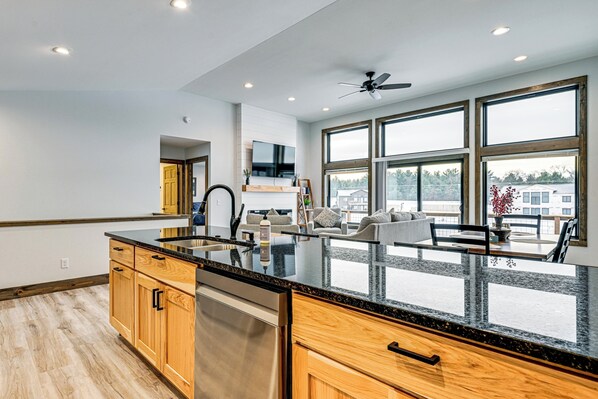 Interior - Family Fun on the Lake! Wisconsin Upland Getaway (New Lisbon)