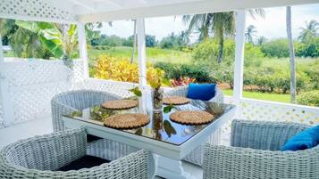 Opções para refeição ao ar livre