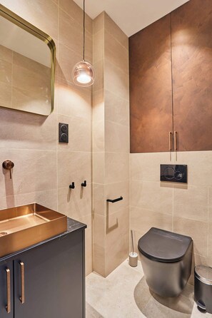 Shower, hair dryer, towels, shampoo - Suite Premium facing the Chateau de Vincennes (Vincennes)