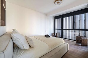 2 bedrooms, iron/ironing board, WiFi, bed sheets - Superb terrace apartment in Monaco-Beausoleil (Beausoleil)