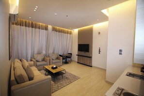 Living area - Roshin in Apartment  (Riyadh)