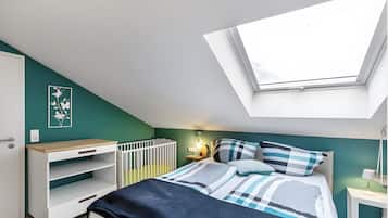 4 soveværelser, strygejern/strygebræt, Wi-Fi, sengetøj