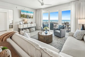 Condo, 4 Bedrooms | Living area - Blu 204 4 Bedroom Condo (Fort Walton Beach)