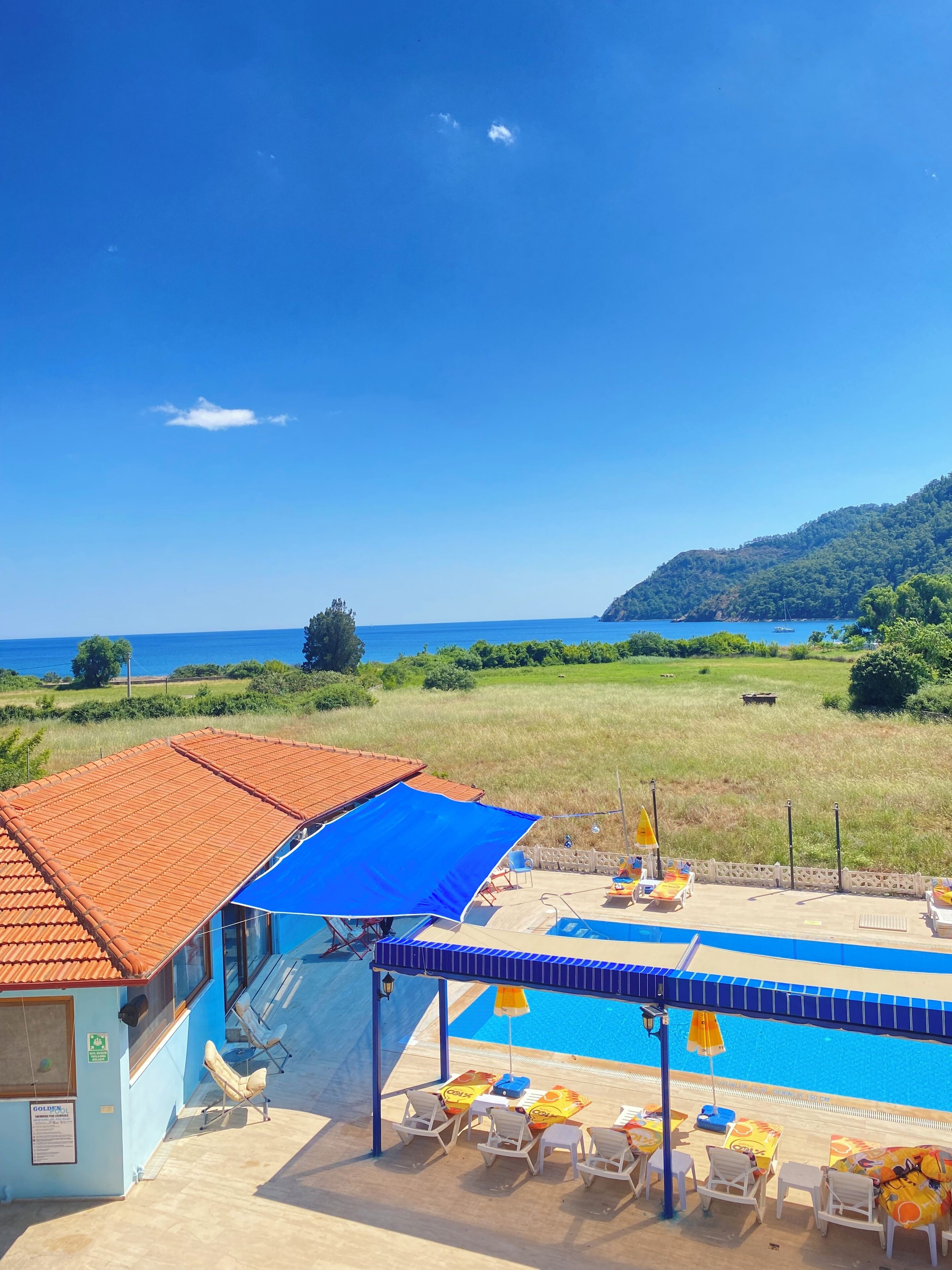 Standard Room, Multiple Beds, Balcony, Sea View | Premium bedding, free WiFi, bed sheets
