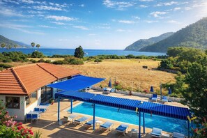 Premium bedding, free WiFi, bed sheets - Emir Palas Hotel (Muğla)