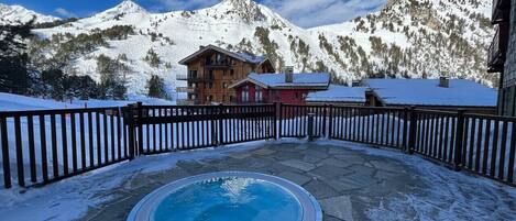 Baignoire à remous extérieure