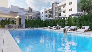 Appartamento, 3 camere da letto, fumatori, balcone | Piscina