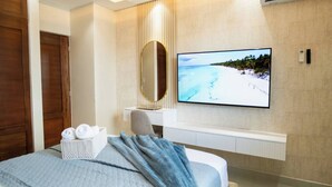 Appartamento, 3 camere da letto, fumatori, balcone | Servizio della camera